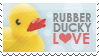 Rubber ducky love